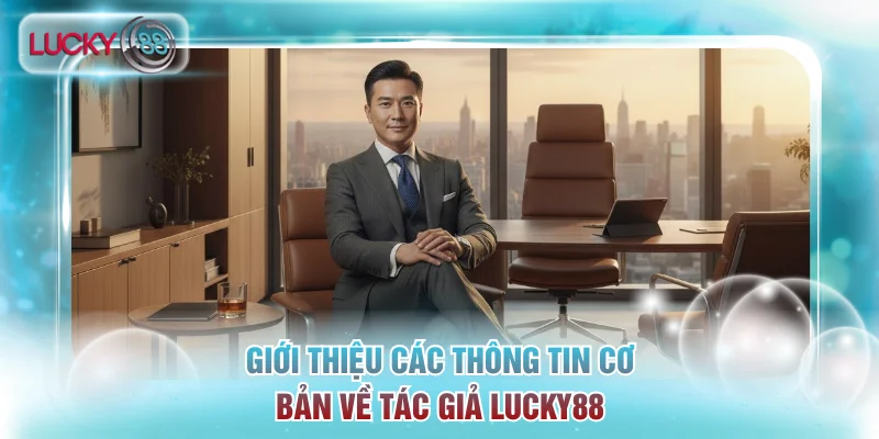 Tác Giả Lucky88 - Quá Trình Sáng Lập Trang Cược Số 1 Châu Á 1 Giới thiệu các thông tin cơ bản về tác giả Lucky88